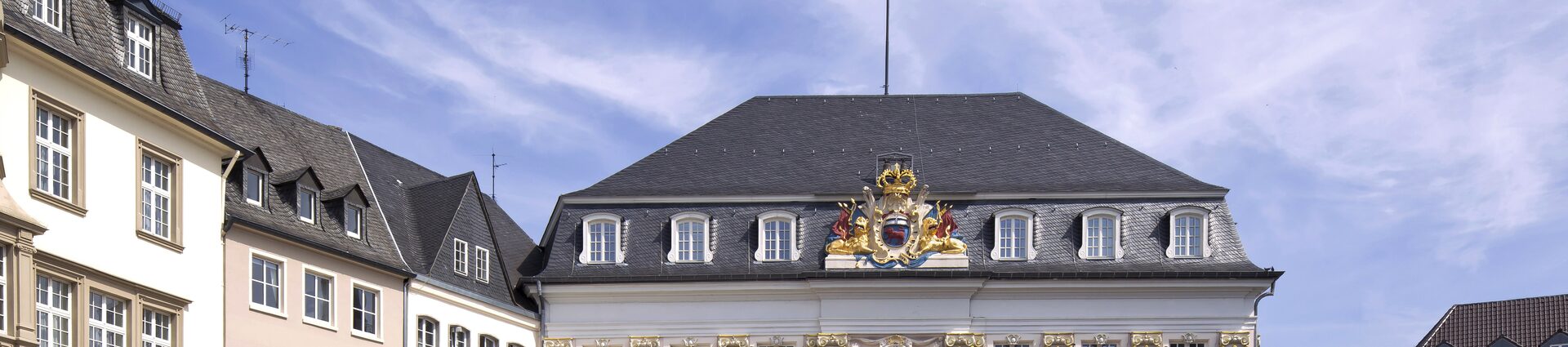 Außenaufnahme des Alten Rathauses am Markt